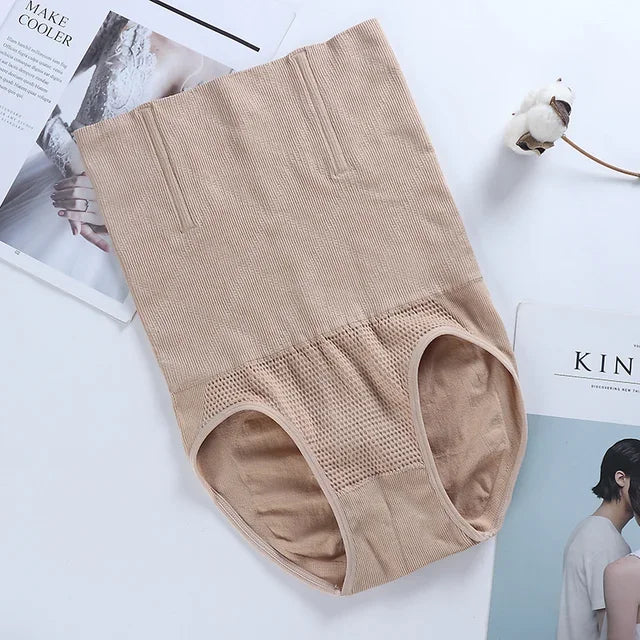 Women's seamless high waisted shaping shorts breathable slim fit and hip lifting underwear women's slim fit bra long pants