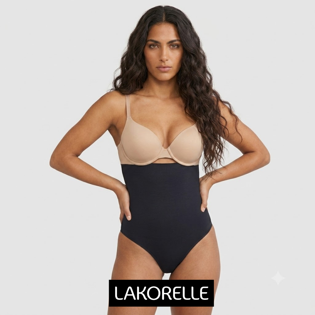 Lakorelle –  תחתון מחטב דגם חוטיני בגזרה גבוהה