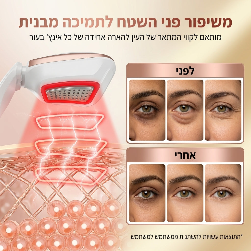GlowEye Muchine - משקפי הבהרת העור מתחת לעיניים
